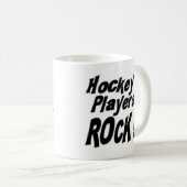 Hockey Players Rock! Mok (Voorkant rechts)