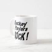 Hockey Players Rock! Mok (Voorkant links)