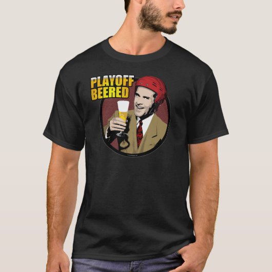 Hockey Playoff Beered T-shirt (Voorkant)