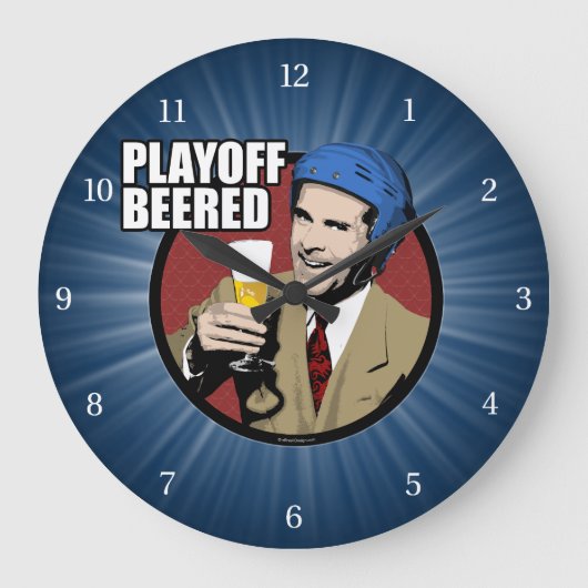 Hockey Playoff Gebufferd Grote Klok (Voorkant)