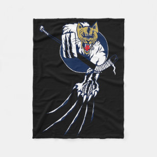Hockey Poema Leeuw Kat IJs Beest Doelman Logo Here Fleece Deken