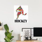 Hockey Poster (Thuiskantoor)