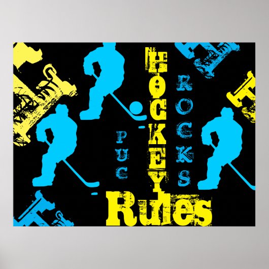 HOCKEY POSTER (Voorkant)