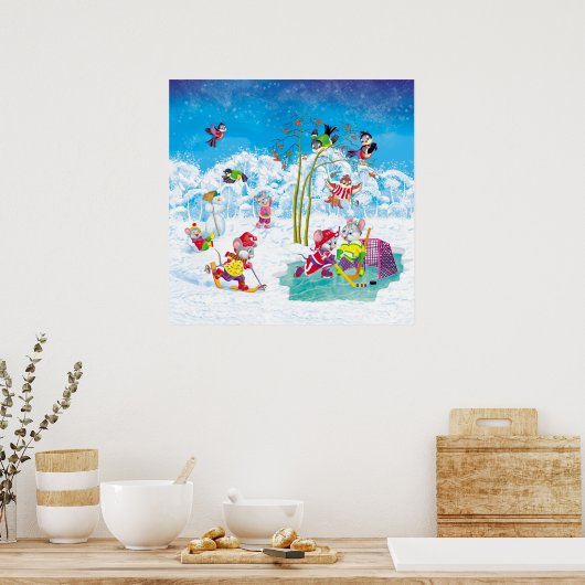 hockey poster (Keuken)