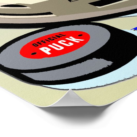 Hockey-Poster Poster (Hoek)