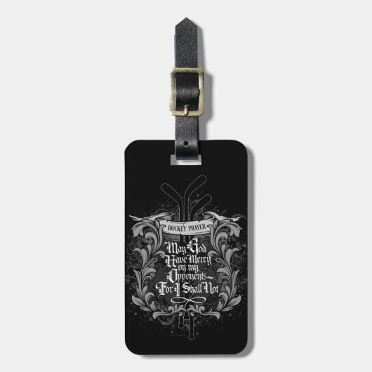 Hockey Prayer Bagagelabel (Voorkant verticaal)