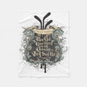 Hockey Prayer Fleece Deken (Voorkant)