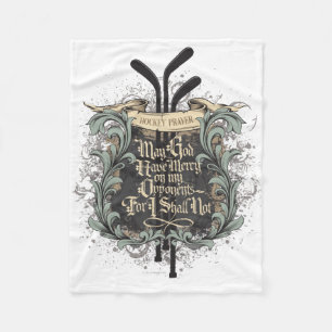 Hockey Prayer Fleece Deken