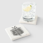 Hockey Prayer Stenen Onderzetter (Zijkant)