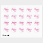 Hockey Princess Ronde Sticker (Vel)