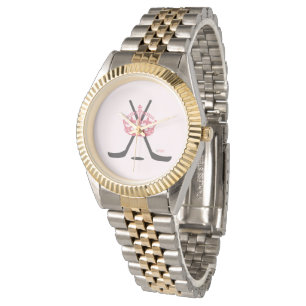 Hockey Prinses ~ Hockey Mam Two Tone Horloge