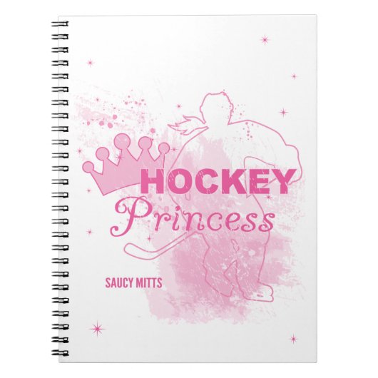 Hockey Prinses Notitieboek (Voorkant)