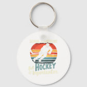 Hockey Priority Over School Funny  Sleutelhanger (Voorkant)