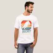 Hockey Priority Over School Funny  T-shirt (Voorkant volledig)