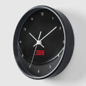 Hockey Puck - Aangepaste wandklok (Hoek)