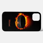 Hockey Puck branden Case-Mate iPhone Case (Achterkant (horizontaal))