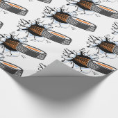 Hockey Puck Breakout Cadeaupapier (Hoek)