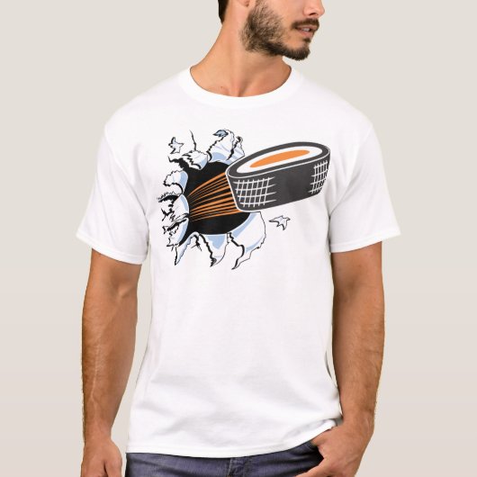 Hockey Puck Breakout T-shirt (Voorkant)