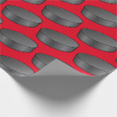  Hockey Puck Cadeaupapier (Hoek)