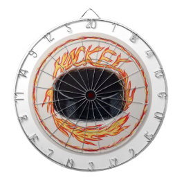 Hockey Puck Fiery Slap Shot Dartbord