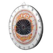 Hockey Puck Fiery Slap Shot Dartbord (Voorkant Rechts)