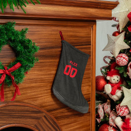 Hockey Puck Gepersonaliseerde Kousen Kleine Kerstsok