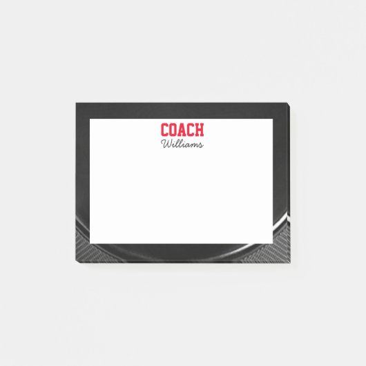 Hockey Puck Kijk op maat Post-it® Notes (Voorkant)
