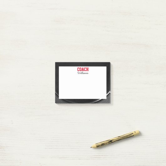 Hockey Puck Kijk op maat Post-it® Notes (Op bureau)