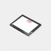 Hockey Puck Kijk op maat Post-it® Notes (Schuin)