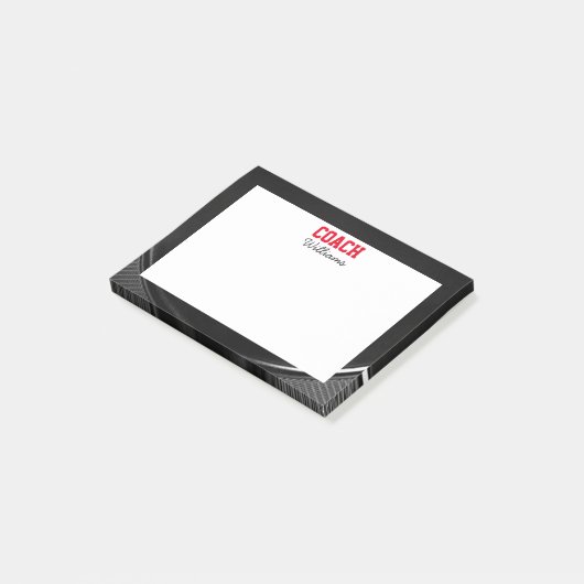 Hockey Puck Kijk op maat Post-it® Notes (Schuin)