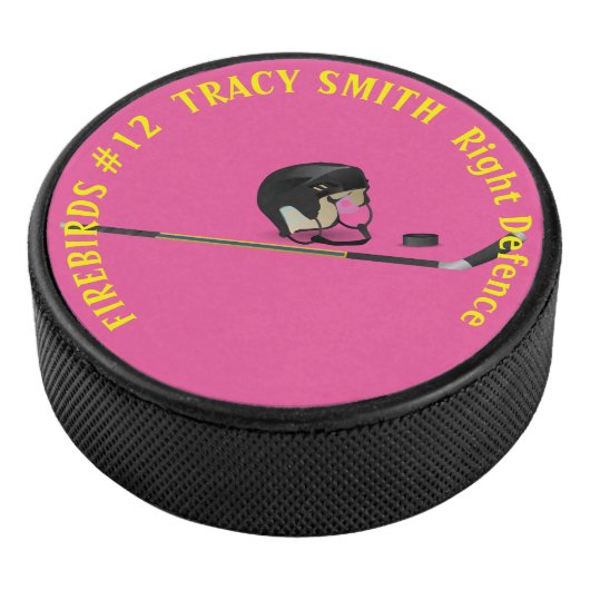Hockey puck met JOUW NAAM (3/4)