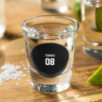 Hockey Puck Name and Number Personated