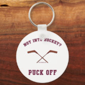 Hockey Puck off Sleutelhanger (Voorkant)