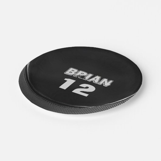 Hockey Puck Paper Bord Birthday Party (Gekanteld)