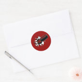 Hockey Puck Ronde Sticker (Envelop)