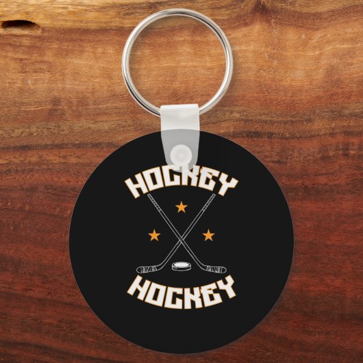 Hockey Puck Sleutelhanger (Voorkant)