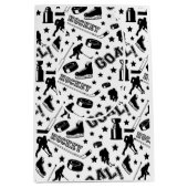 Hockey Puck Stick Goal Player Sports Ice Medium Cadeauzakje (Voorkant)