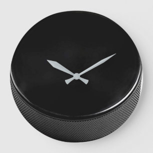 Hockey Puck Wall Clock Grote Klok