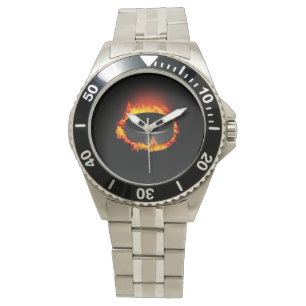 Hockey Puck Watch branden Horloge