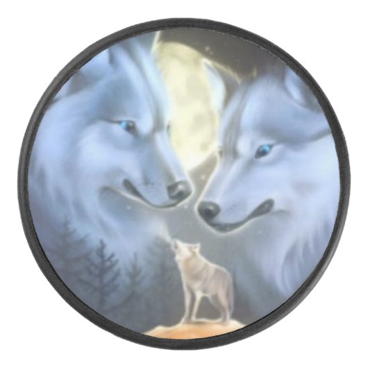 Hockey Puck/Wolves Puck (Voorkant)