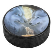 Hockey Puck/Wolves Puck (3/4)