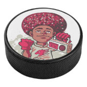 Hockey Puck – YOUTH Power Afro & Boombox Urban  (3/4)