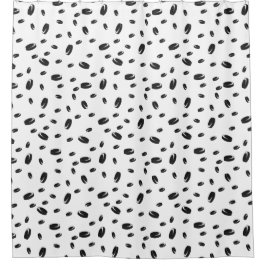 Hockey Pucks Douchegordijn