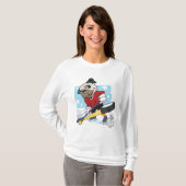 Hockey Pug T-shirt (Voorkant volledig)