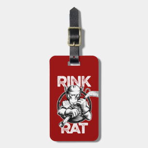 Hockey Rat Bagagelabel