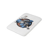Hockey Rat Bathroom Mat (Gekanteld)