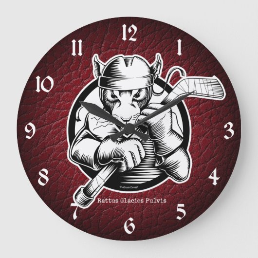 Hockey Rat Grote Klok (Voorkant)