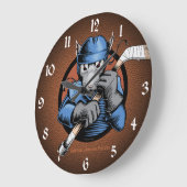 Hockey Rat Large Clock Grote Klok (Hoek)