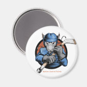 Hockey Rat Magneet (Voorkant / Achterkant)