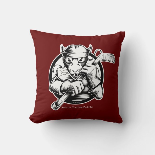 Hockey Rat Sierkussen (Voorkant)